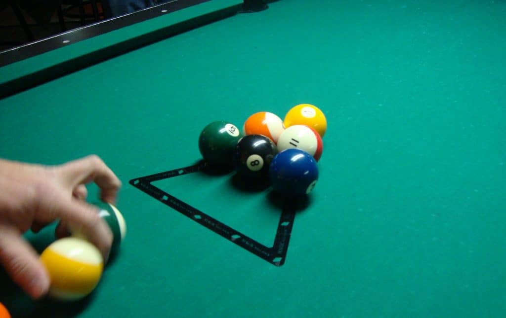 Plastic 8 Ball Pool Billiard Table Rack Triangle Rack Standard Size 2 1/4" size 