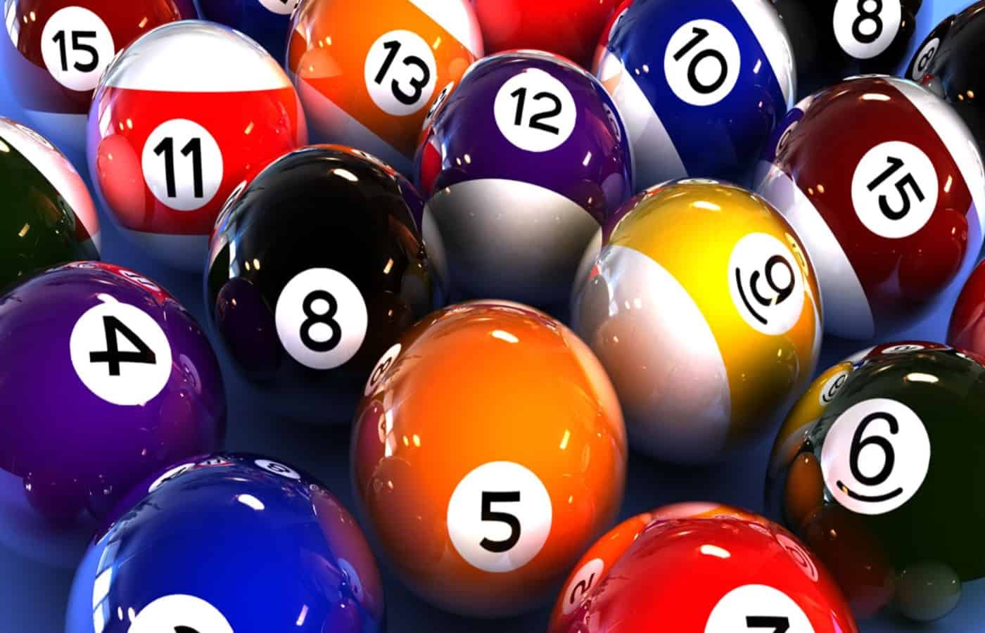 why do pool balls have numbers and colors
