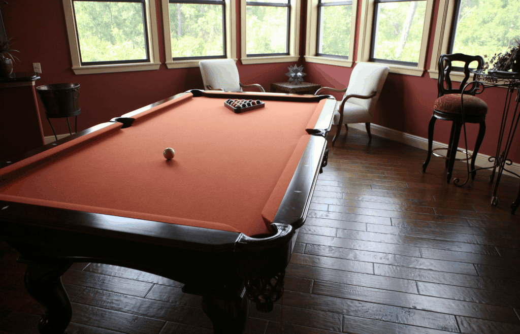 how to make a pool table look good in your home