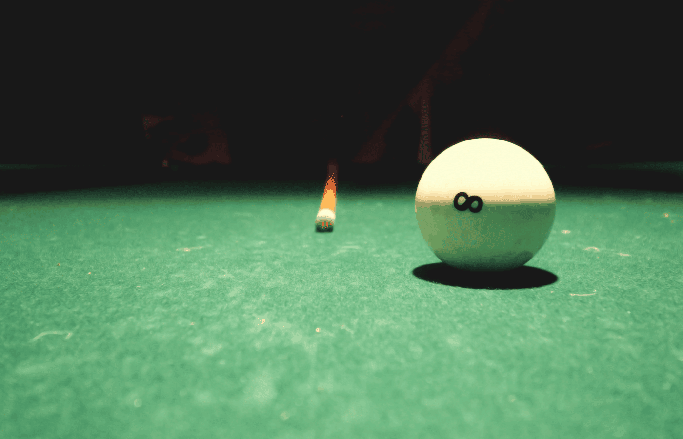 how to remove burn marks from pool table felt