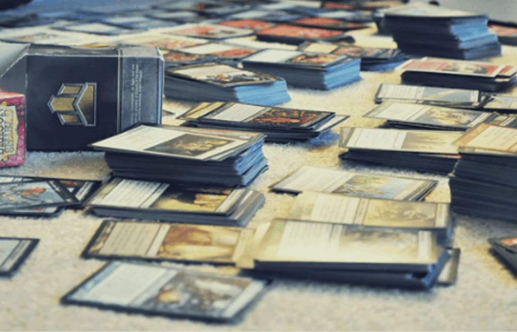 organizing magic the gathering cards