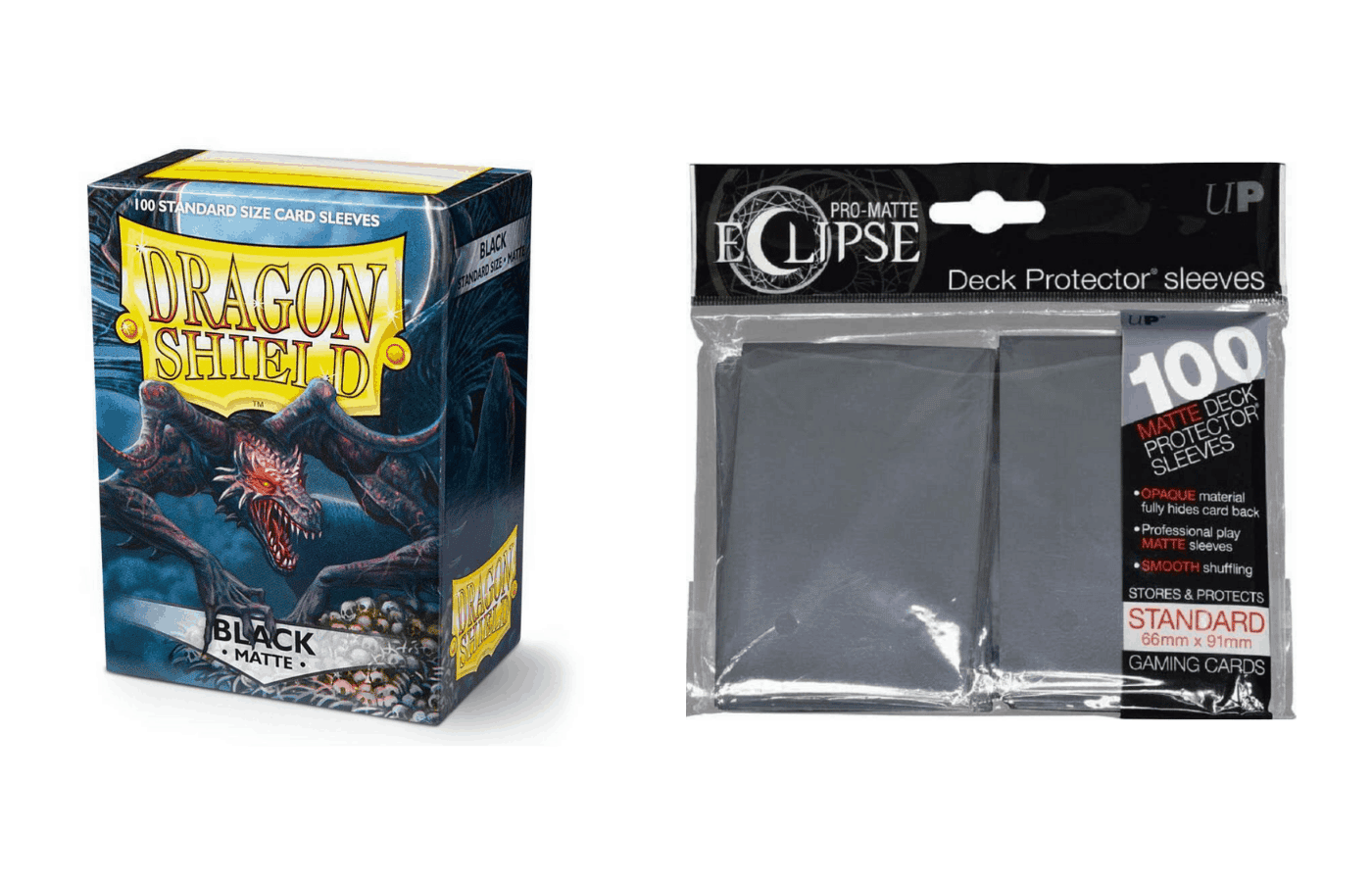 Dragon Shield Deck Protector Sleeves CLEAR 100ct Standard Size MTG BRAND NEW!! 