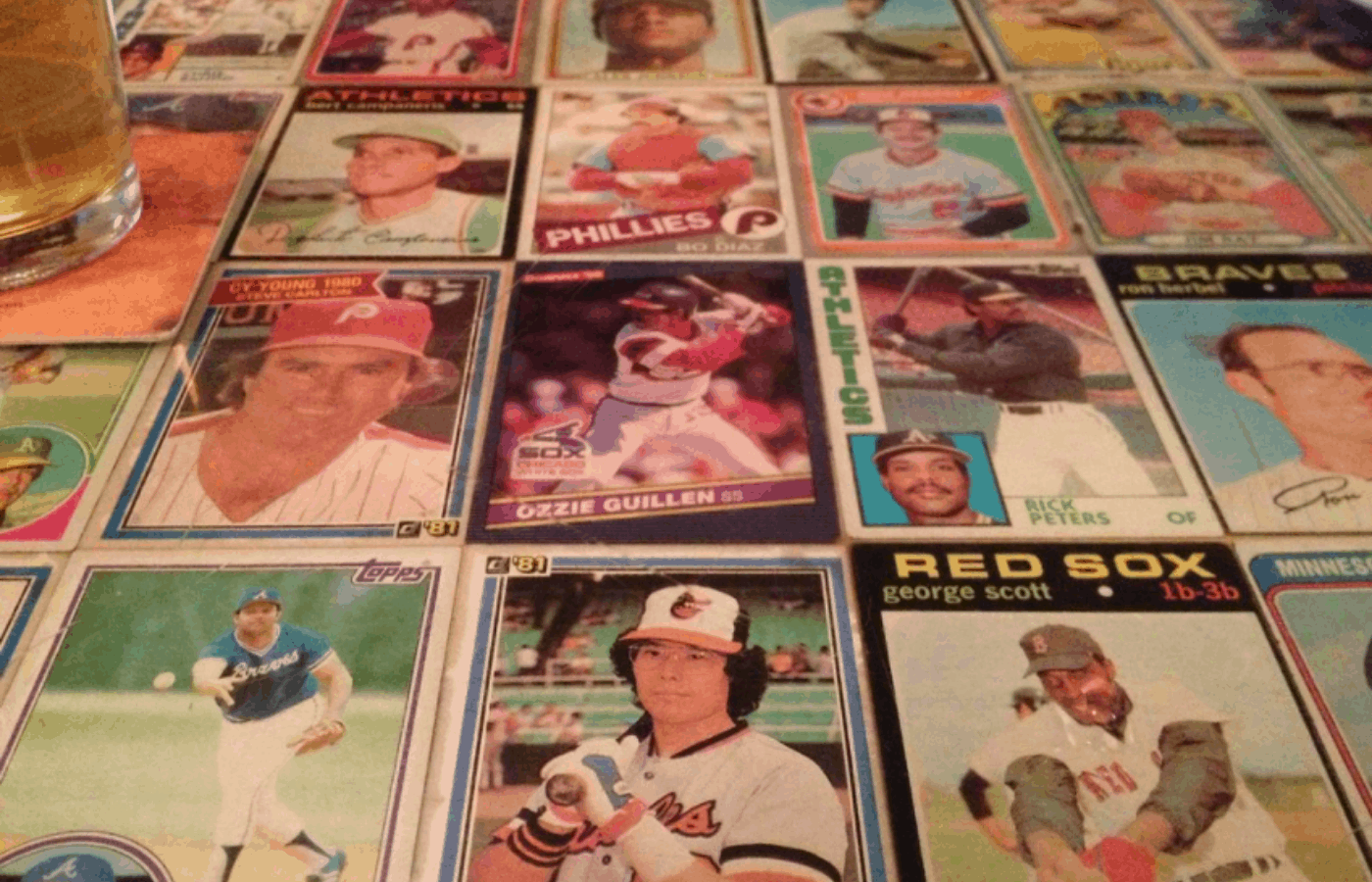 How to Make Baseball Cards Look Old