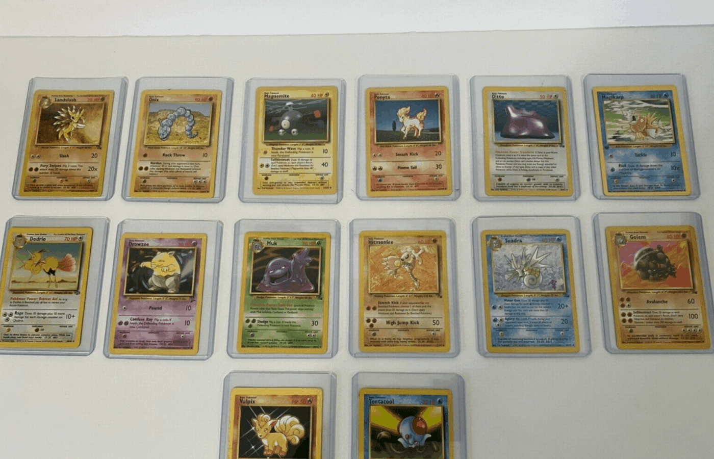 how to store top loader cards