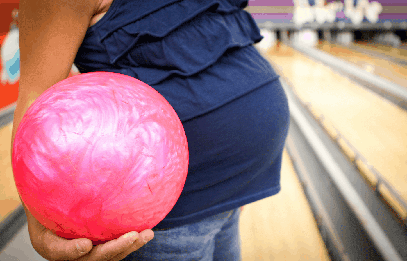 is it safe to bowl while pregnant