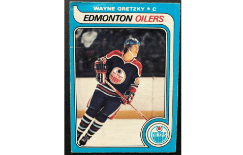 Wayne Gretzky Rookie Card-Recently sold for $1.29 Million