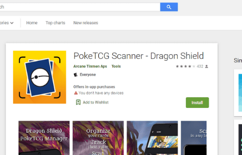 PokeTCG Scanner - Dragon Shield