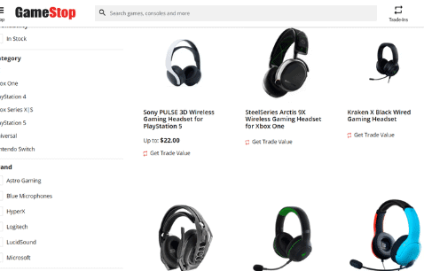 Gamestop gaming headset online xbox one