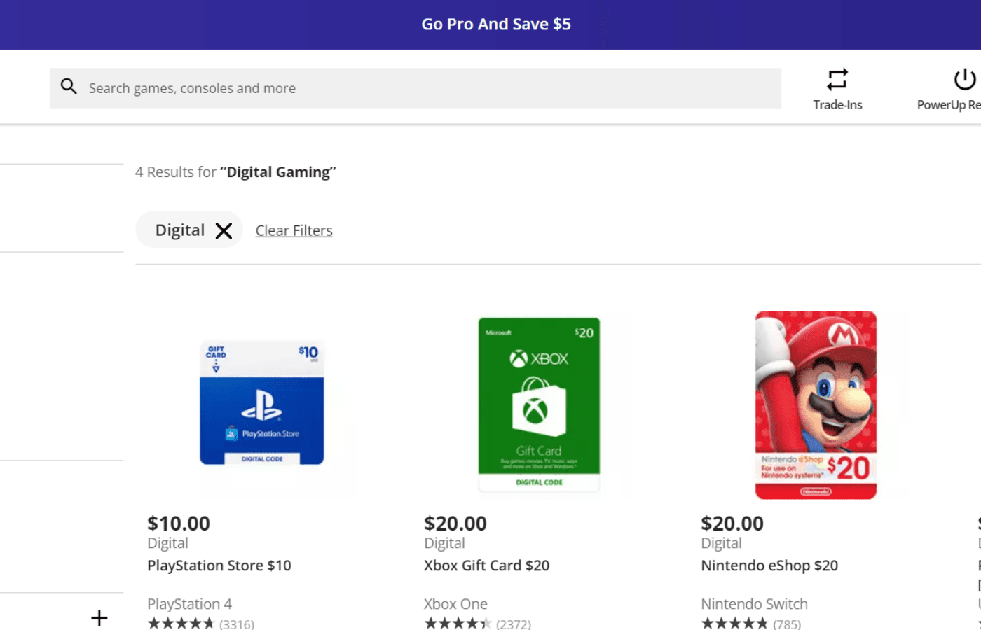 Playstation Network Gift Cards Digital Code - Game Stop