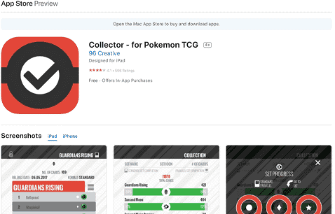 Collector - for Pokemon TCG