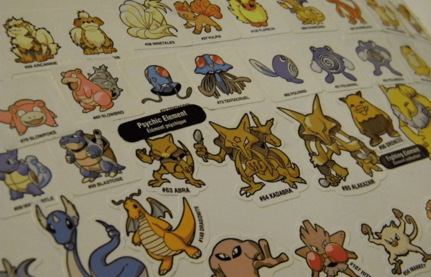 are pokemon stickers worth anything