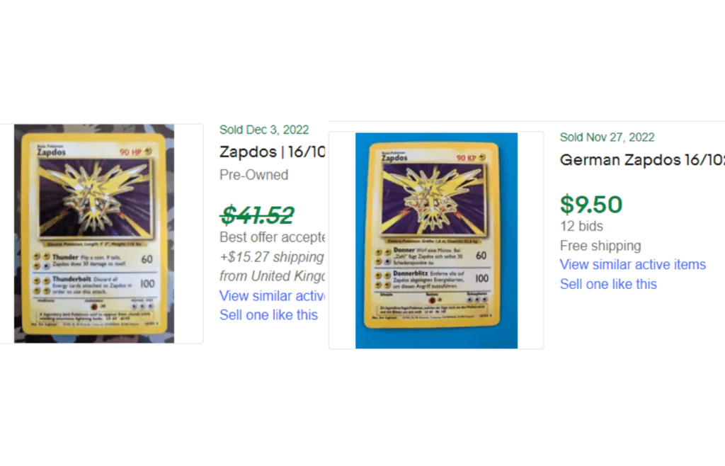 How Much Are German Pokemon Cards Worth?