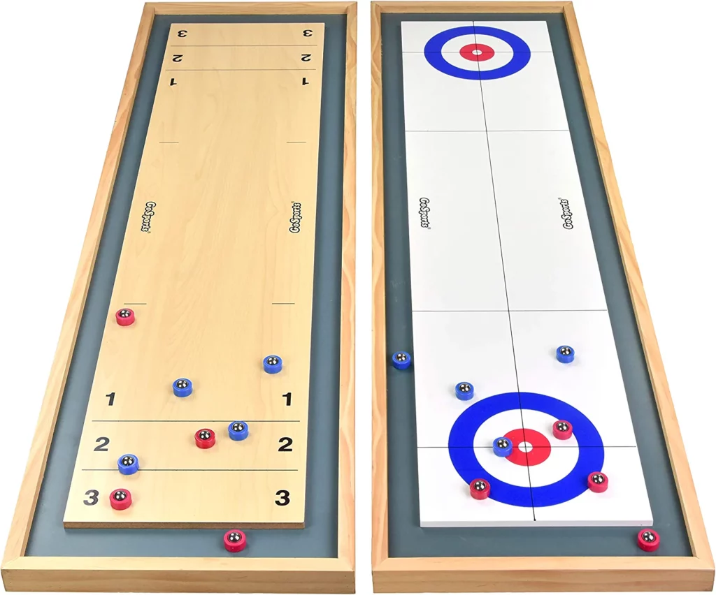 GoSports-Shuffleboard-and-Curling-2-in-1-Board-Games-Classic-Tabletop-or-Giant-Size
