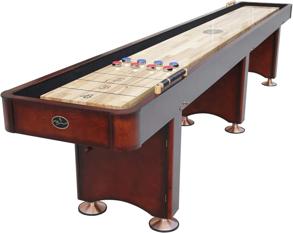 Playcraft-Georgetown-Shuffleboard-Table-Cherry-16-Feet