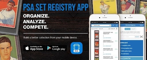 PSA Set Registry App