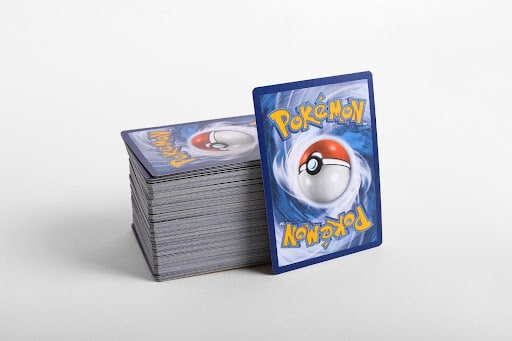 Stack of Pokémon Cards